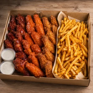 25 Pcs Combo With 1_ Large Fries