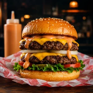 Double Meat Cheese Burger