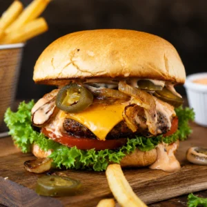 Jalapeño Cheese Burger